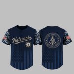 2025 Nationals US Navy Appreciation Night Jersey