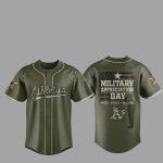 2025 Oakland Athletics Military Appreciation Day Jersey