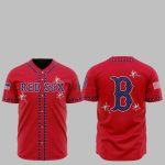 2025 Red Sox Happy Independence Day Baseball Jersey
