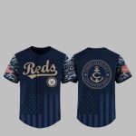 2025 Reds US Navy Appreciation Night Jersey
