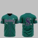 2025 Seattle Mariners Happy Independence Day Baseball Jersey