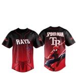 2025 Tampa Bay Rays Spider Man Night Baseball Jersey