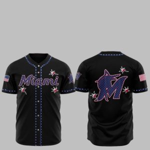 2025 Miami Marlins Happy Independence Day Baseball Jersey 1 1