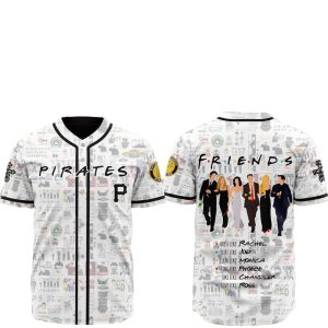 2025 Pittsburgh Pirates Friends Baseball Jersey