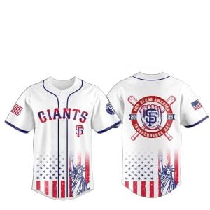 2025 SF Giants 4th Of July Independence Day Jersey