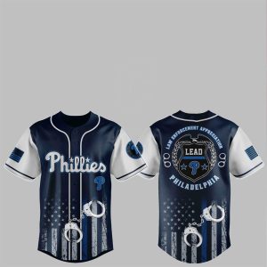 2025 Phillies Law Enforcement Appreciation Day Jersey