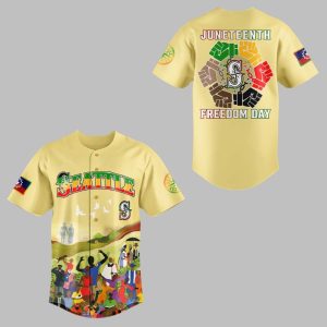 Mariners Juneteenth Freedom Day 2025 Jersey 1 1