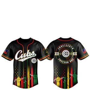 Chicago Cubs Juneteenth Day 2025 Baseball Jersey Hat