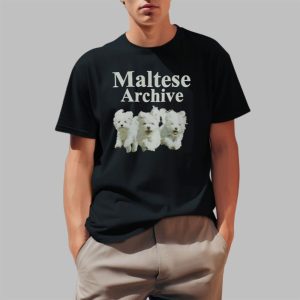 Dog Maltese Archive Shirt 0 1