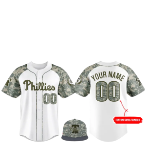 Phillies 2025 Salute to Service Night Jersey 1