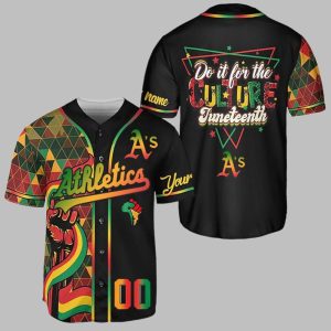 2025 Athletics Juneteenth Day Jersey 1 1
