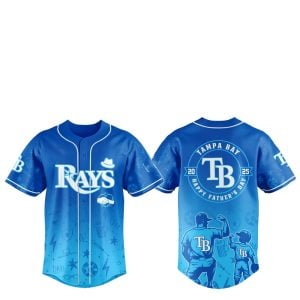 2025 Tampa Bay Rays Happy Father Day Baseball Jersey Combo