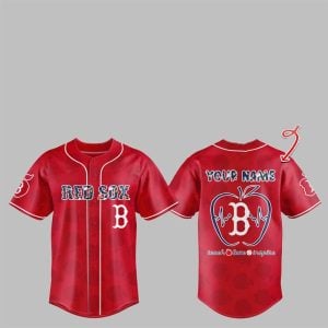 2025 Red Sox TEACHER NIGHT Baseball Jersey