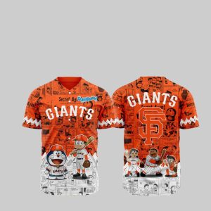 SF Giants Doraemon Jersey 2025