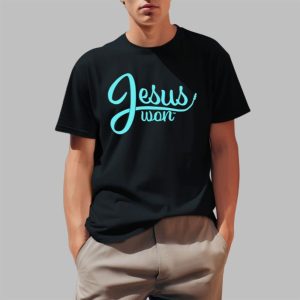 on Pfaadt Jesus Won Shirt 0 1