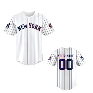 Custom 2025 Yankees x Mets Subway Series Baseball Jersey