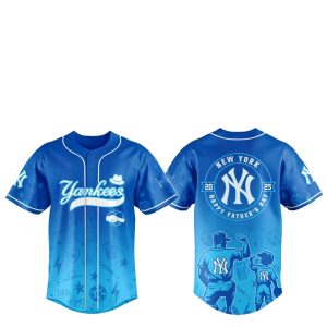 2025 NY Yankees Happy Father Day Baseball Jersey Combo