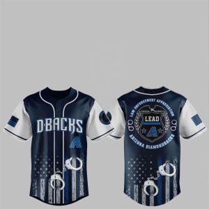 2025 Diamondbacks Law Enforcement Appreciation Day Jersey