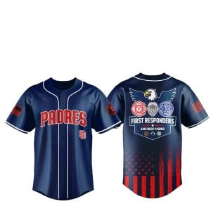 2025 SD Padres First Responders Night Jersey
