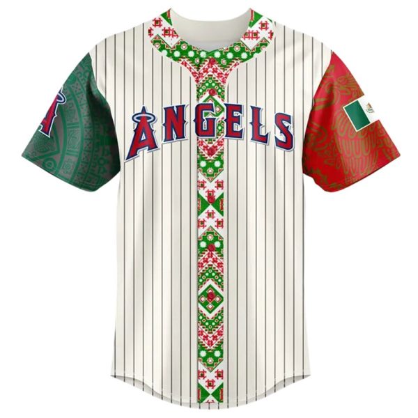 Angeles 2025 Mexican Heritage Night Jersey 3