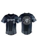 Brewers US Navy Military Jersey 2025
