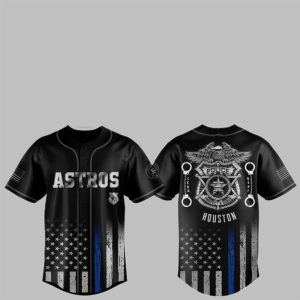 2025 Astros Law Enforcement Night Jersey 1
