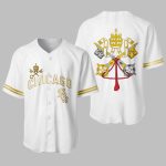 Chicago White Sox Pope Leo XIV Baseball Jersey 2025