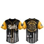 Cincinnati Reds First Responders 2025 Baseball Jersey Jogger Hat