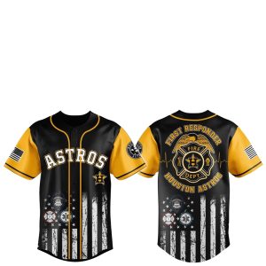 Houston Astros First Responders 2025 Baseball Jersey