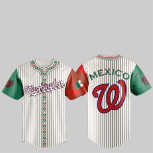 Nationals Mexican Heritage Night 2025 Jersey 1