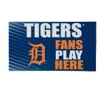 Detroit Tigers Fan Play Here Doormat