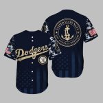 Dodgers 2025 US Navy Appreciation Night Baseball Jersey