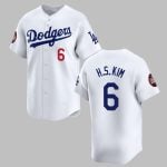 Dodgers Hyeseong Kim Baseball Jersey 2025