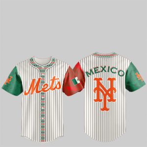 2025 NY Mets Mexican Heritage Night Jersey 1