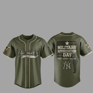 2025 NY Yankees Military Appreciation Day Jersey