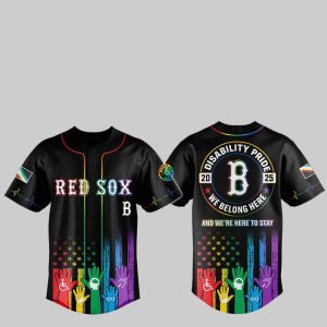 1 2025 Red Sox Pride Month Baseball Jersey