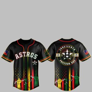 2025 Astros Juneteenth Day Jersey 0