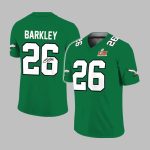 Eagles Saquon Barkley 26 Super Bowl LIX Football Jersey