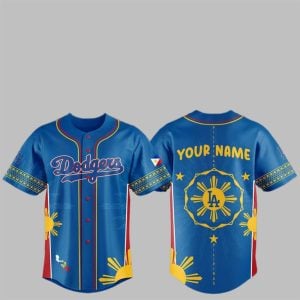 2025 Los Angeles Dodgers Filipino Heritage Night Jersey 1