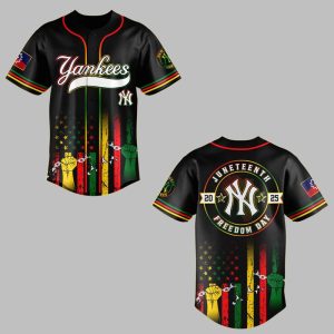 2025 NY Yankees Juneteenth Day Jersey 0