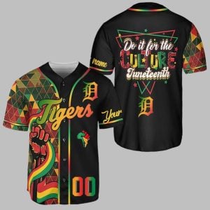 2025 Tigers Juneteenth Day Jersey 1 1