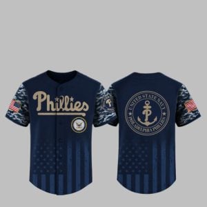 2025 Phillies US Navy Appreciation Night Jersey 1 1