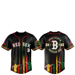 Boston Red Sox Juneteenth Day 2025 Baseball Jersey Hat