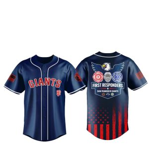 2025 SF Giants First Responders Night Jersey