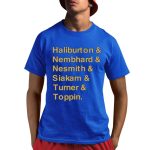 Haliburton Nembhard Nesmith Siakam Turner Toppin Shirt