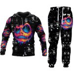 Halloween Jack Skellington Combo Hoodie Sweatpants 2025