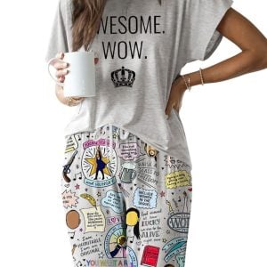 Hamilton Musical Casual Pajama Set 1