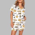 Hamilton The Musical Inspired Shows Print Pajama Set