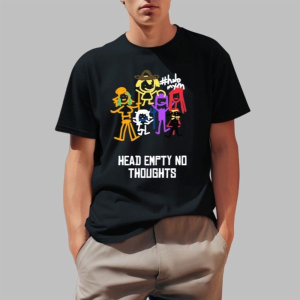 Head Empty No Thoughts Hololive Shirt 0 1