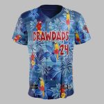 Hickory Crawdads Margaritaville Night Jersey Giveaway 2025